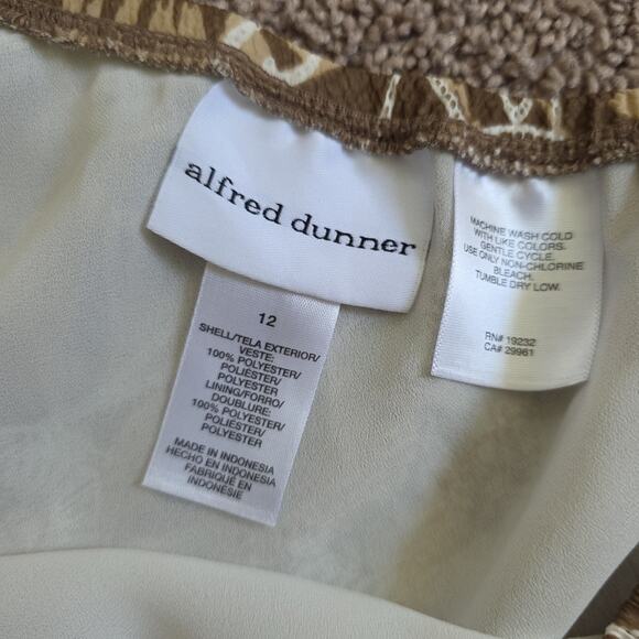 Vtg Floral Butterfly Midi Skirt Womens 12 Brown Tiered Fairy Boho Hippie Flowy - Picture 6 of 8